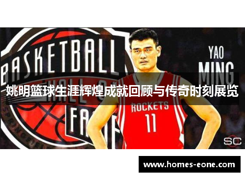 姚明篮球生涯辉煌成就回顾与传奇时刻展览