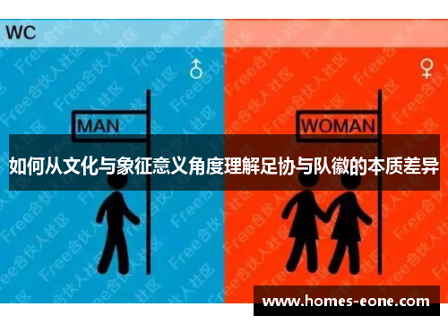 如何从文化与象征意义角度理解足协与队徽的本质差异